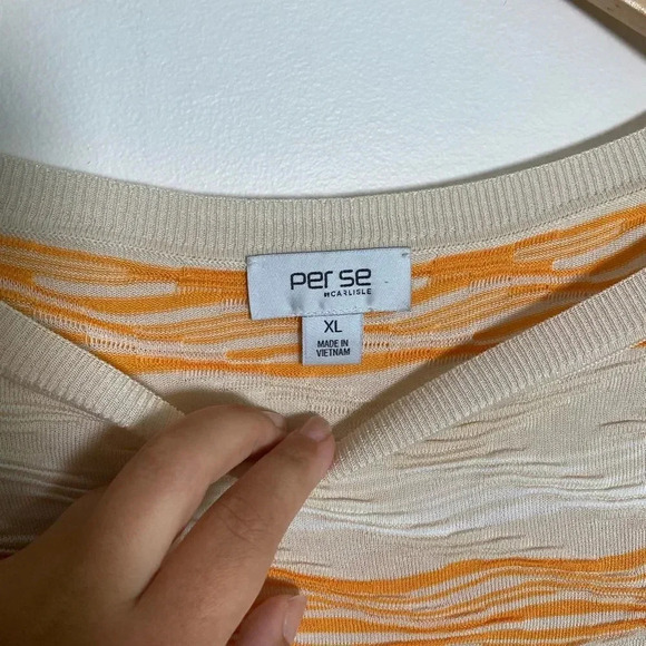 Per Se Creamsicle Sweater - Picture 5 of 8